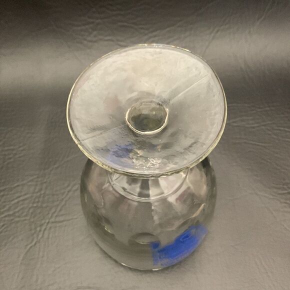 Pabst Blue Ribbon Beer Blue 16 Ounces Cold Draft Beer Glass  Stemmed Mug 6 Inch - Picture 4 of 4